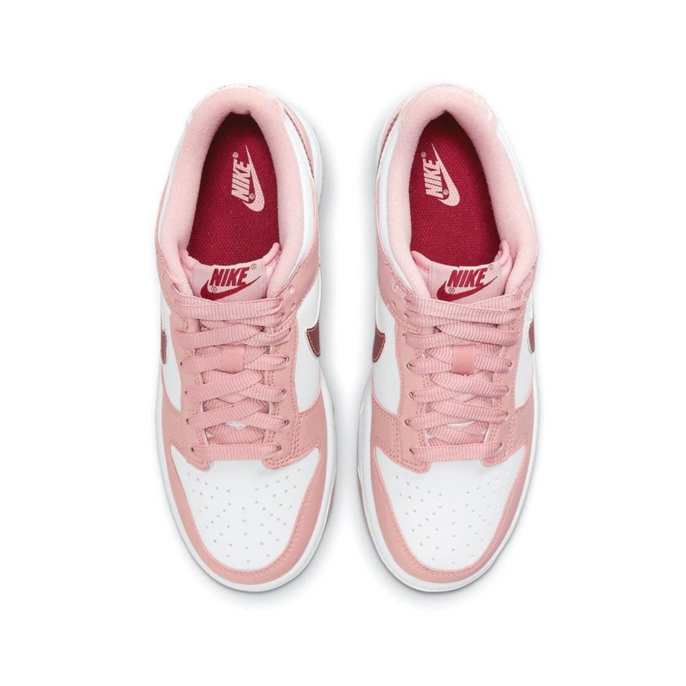 NEW Nike Dunk Low Pink Velvet Size 7Y /8.5 Women Pink Glaze - Picture 15 of 16